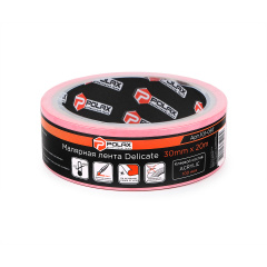 Малярная клейкая лента Polax с рисовой бумаги Delicate 30 мм х 20 м (101-097) Южноукраинск