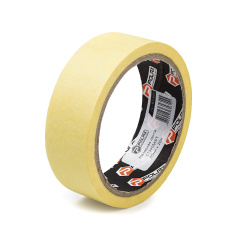Малярна клейка стрічка Polax Standart yellow 30 мм х 20 м (101-015) Вінниця