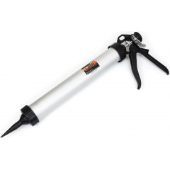 Пистолет для герметиков закрытый с тубой Polax 600 мл (26-008) Кропива