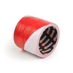 Лента сигнальная Polax оградительная красно-белая 80 мм х 50 м (101-067) Южноукраинск