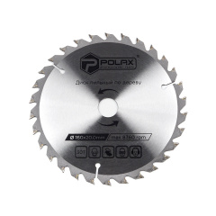 Диск Polax пильный по дереву с твердосплавными напайками 160 x 20.0 30Т (54-134) Киев