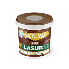 Лазур декоративно-захисна для обробки дерева Skyline LASUR Wood Канадська сосна 0,4 л Одеса