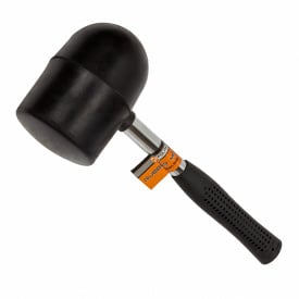 Киянка Polax резиновая чёрная 1250 г (39-002)