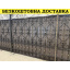 Кованые ворота из профнастилом и элитной ковкой Павлоград