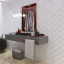 Плитка Golden Tile The Wall plane белый сатин 6L0111 7х300х100 мм Херсон
