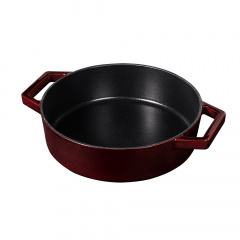 Каструля чавунна 26 см 2,57 л Berlinger Haus Metallic Line Burgundy Edition (BH-6498) Суми