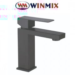 Змішувач для умивальника Winmix Graphite KUB HEAVY (Chr-001) SUS304, Польща (нержавіюча сталь) Краматорск
