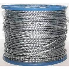 Трос оцинкованый стальной 8,3мм Гост 2688-80