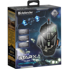Миша Defender sTarx GM-390L Чорний (52390) Харків