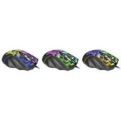 Миша Defender Bulletstorm GM-928 7 кнопок 7200 dpi Чорний (52928) Запоріжжя