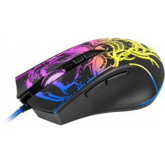 Миша Defender Bulletstorm GM-928 7 кнопок 7200 dpi Чорний (52928) Запоріжжя