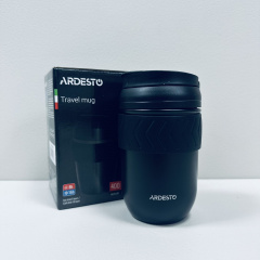 Термочашка из нержавеющей стали Ardesto Cosy AR2640BT 400 мл Черный (23734) Ивано-Франковск