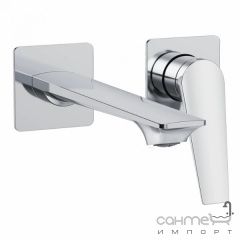Смеситель для раковины скрытого монтажа Аква Родос Valencia 11 Chrome хром Київ