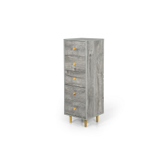 Комод UrbanOak-3 5ШУХ (шварцвальд, 40x39x118 см) IMI Переяслав-Хмельницький