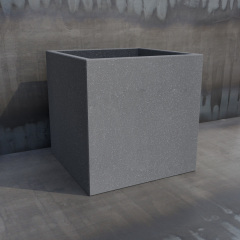 Горшок бетонный Верона XL 100x100x100 см, уличный садовый Гранит Коломия