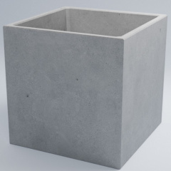Горшок бетонный Верона XL 100x100x100 см, уличный садовый Сарни