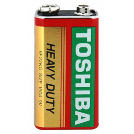 Батарейка Toshiba 6F22 коробка 1x1 шт (16066)