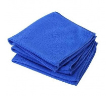 Набір мікрофібри двосторонньої Bluefield 30×30 см 10 шт Синій (Н050527-10)