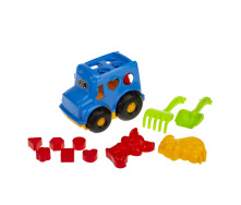 Сортер-автобус Бусик №2 Colorplast 0251 Синий