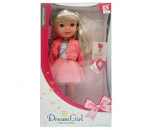 Детская кукла музыкальная Dream Girl Bambi 8898 озвучена на английском языке Красный