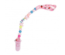 Тримач для пустушки Baby Mega Zayka MGZ-0503(Pink) 34 см