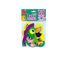 Пазли максі з грою Малюк Зможе «Хатні улюбленці» Vladi Toys VT1722-21 Укр