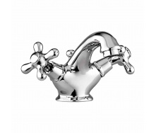 Змішувач для умивальника з донним клапаном Santan Margot 26CR0622 Хром (111297)