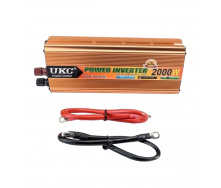 Перетворювач напруги UKC 2 кВт 2000Вт 12V 220V інвертор (SSK12V-2000W)