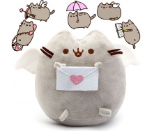 Комплект 2Life М'яка іграшка Pusheen cat 12х15 см та Набір 5 шт багаторазових наклейок v-12317