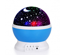 Дитячий нічник зіркового неба Star Master Dream Rotating Blue (hub_np2_1414_2)