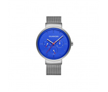 Годинник Guanqin GS19103 CS Silver-Blue-Silver (GS19103SBlS)