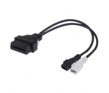 Перехідник з OBD2 16pin мама на VAG 2x2pin 2+2pin тато