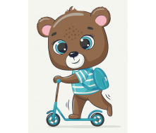 Дитяча картина за номерами BrushMe 