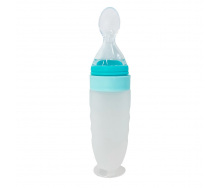 Силіконова ложка-контейнер Mega Zayka MGZ-0108 (Turquoise) об'єм 90 грам