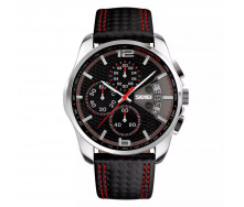 Годинник наручний Skmei 9106 Black 9106RD (17118-hbr)