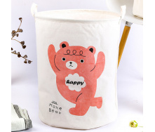 Кошик для іграшок AOLY 40х50 см Рожевий ведмедик Boya