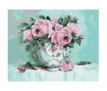 Картина за номерами Трояндова свіжість Art Craft 10618-AC 40х50 см