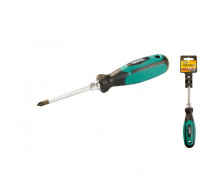 Викрутка хрестова РН1* 75 посилена MASTERTOOL GM (45-8175)