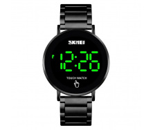 Наручний чоловічий годинник Skmei Light 1550 Чорний