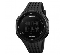 Годинник наручний Skmei 1219 Чорний 1219BK (15903-hbr)