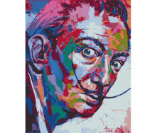Картина за номерами без підрамника Сальвадор Далі Art Craft 10011-ACNF 40х50 см