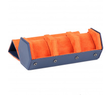 Кейс для годинників Salvadore PB/3176/3.BLU-OR 230х100х85 мм Синьо-помаранчевий