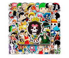 Набір стікерів Ванпіс стікери One Piece v2 50 шт (17904) GameStyle