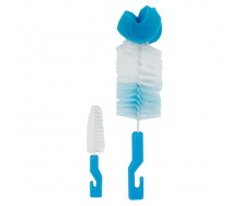 Набір йоржиків для миття пляшечок Mega Zayka MGZ-0211(Blue) 2 шт