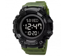 Годинник наручний чоловічий Skmei 1968 Army Green 1968AG (17172-hbr)
