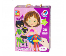 Магнитная одевашка Vladi Toys Ева укр (VT3702-08)
