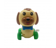 Заводная игрушка Собачка Bambi 665 8 см Коричневый