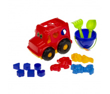 Сортер-автобус Бусик №3 Colorplast 0268 Красный