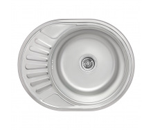 Мийка Кухонна Lidz 5745 Micro Decor 0.8 Мм (Lidz5745Mdec)
