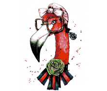Картина за номерами Rosa Fashion Flamingo 35х45см N00013207
